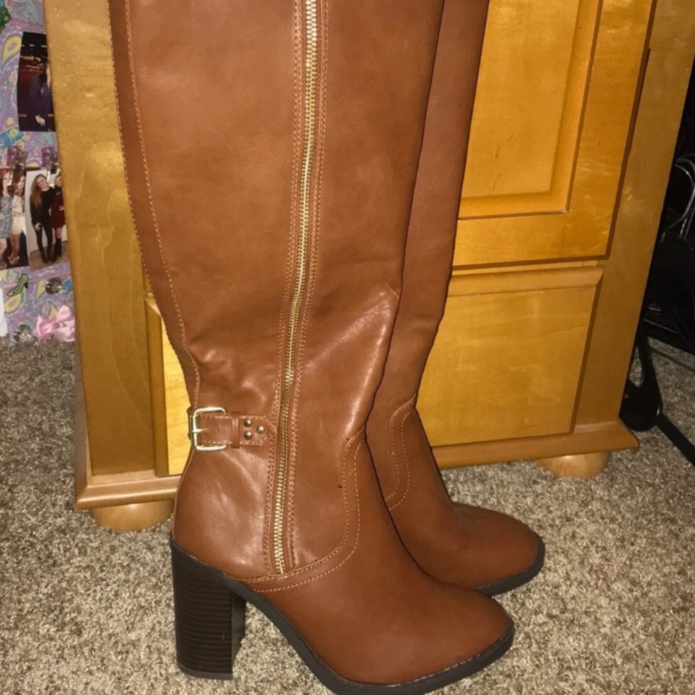 Lauren Conrad Heeled Knee High Boots